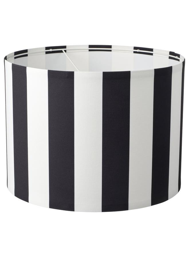 Green Tiger Lamp Shade, Black/White, 42 Cm - Image 1
