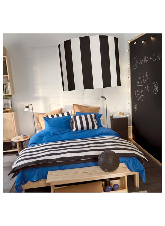 Green Tiger Lamp Shade, Black/White, 42 Cm - Image 5