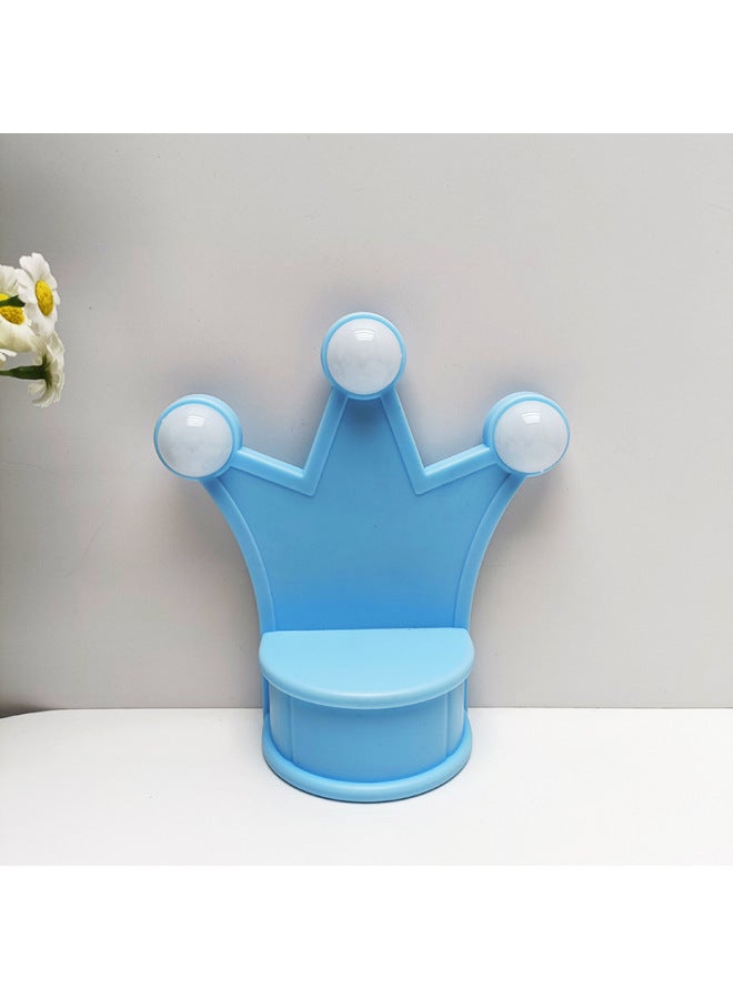 Creative Crown Chair Night Light Children's Handmade DIY Main Body Crown Princess Throne Luminous Toy