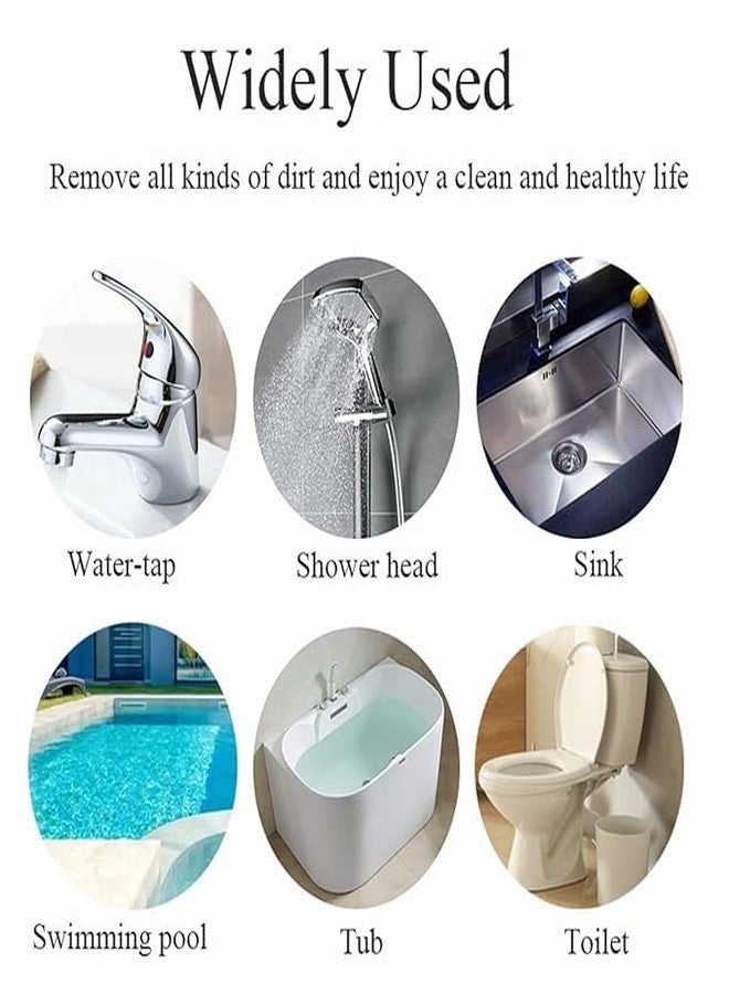 WEYPIX Pumice Stone Toilet Bowl Cleaner with Handle - Removes Hard Water Rings, Limescale, Rust, Calcium & Stains - Heavy Duty Pumice Stick for Bathroom, Tile, Bathtub & Kitchen Cleaning - 2 Pack - Image 4
