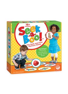 Mindware MindWare Seek-a-Boo Seek and Find Memory Game and Toddler Flash Cards Matching Game  - Image 1