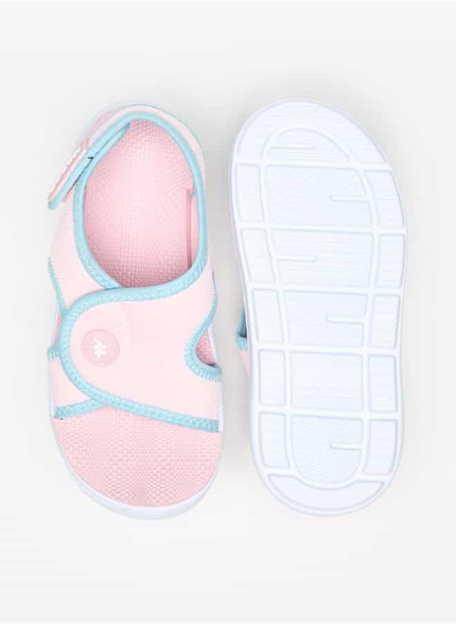Kappa - Girl's Colourblock Sandals with Hook and Loop Closure - Image 1