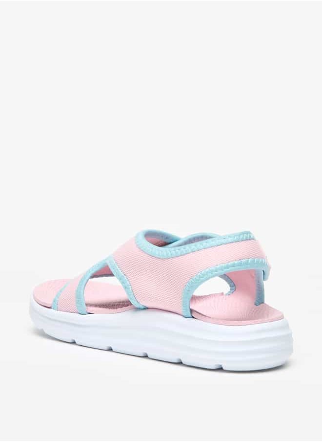 Kappa - Girl's Colourblock Sandals with Hook and Loop Closure - Image 1