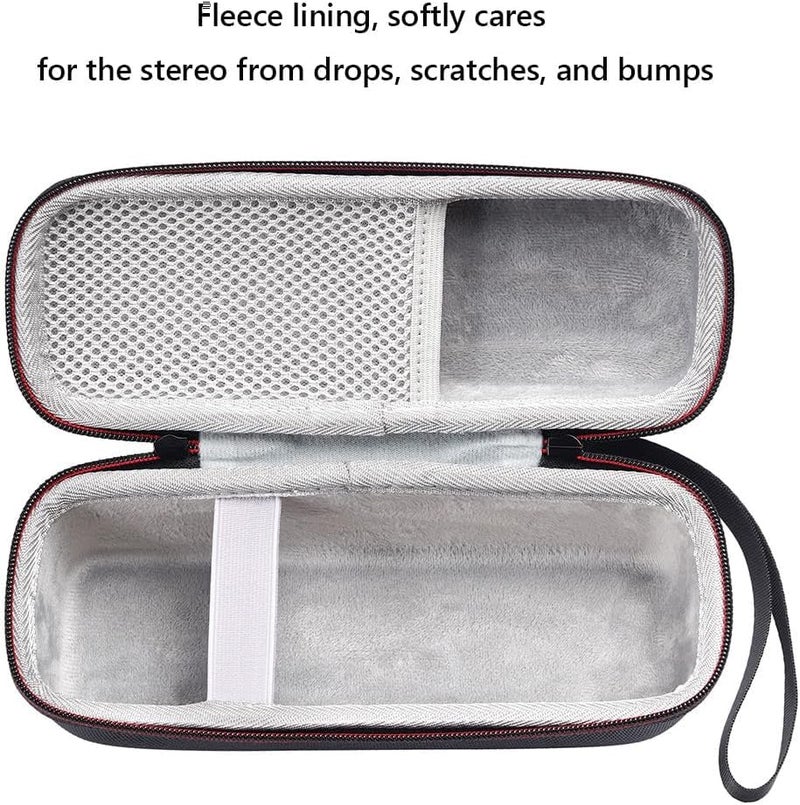VERTUS® Carrying Case Storage Bag, Travel Case Cover for Tribit XSound Plus 2 30W / MaxSound Plus 24W Bluetooth Wireless Speakers (Hard|Black) - Image 2