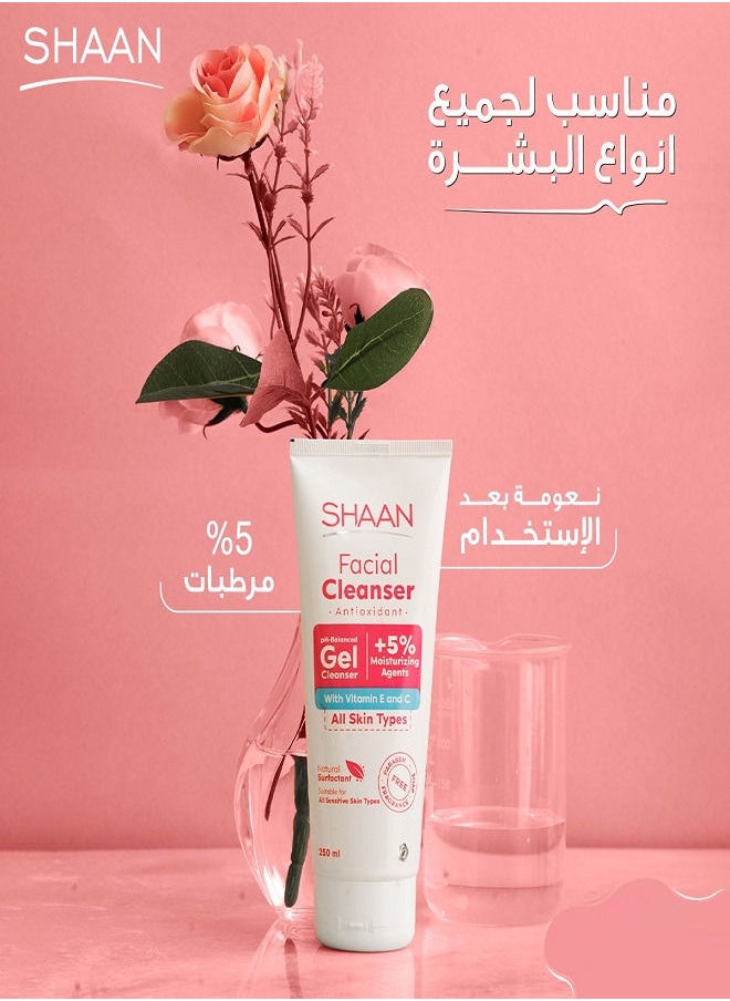 Shaan Facial Cleanser Antioxidant 250ml  - Image 4