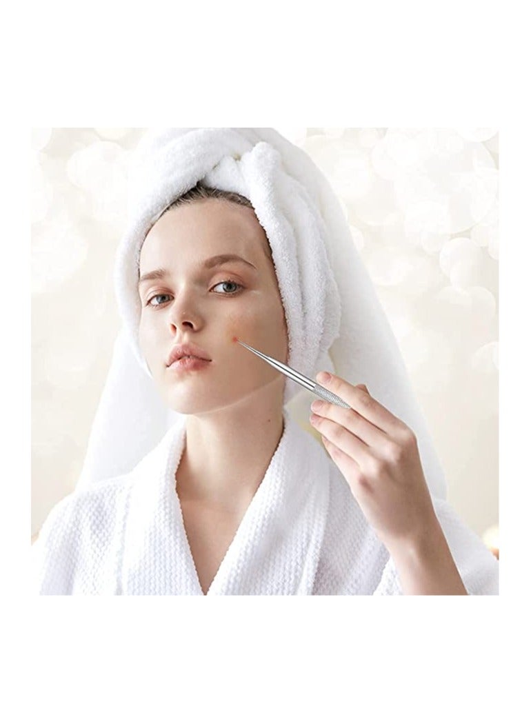 Stainless Steel Pimple Extractor Blackhead Removal Tool Risk Free Treatment for Blemish,Whitehead Popping - Image 3