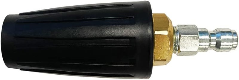 Simpson Cleaning 80143 3600 PSI Universal Turbo Pressure Washer Nozzle, 1/4-Inch Quick Connect, Hot- or Cold-Water Use, Black - Image 1