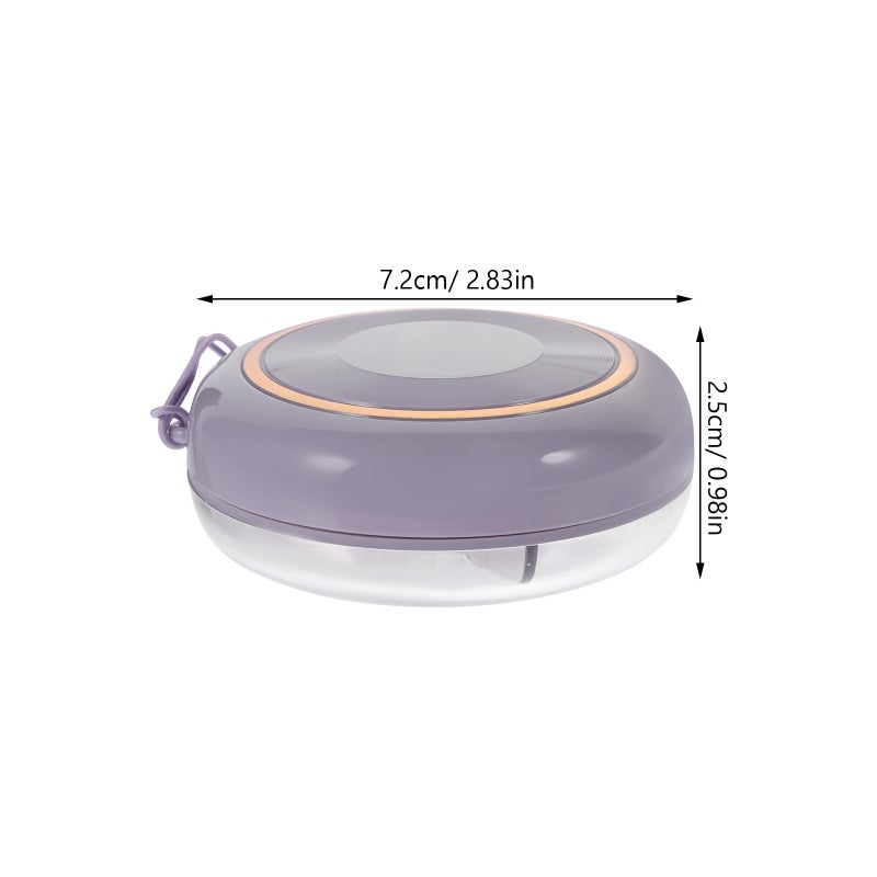 2pcs Compartments Portable Case Organizer Sealed Case for Home - Image 5
