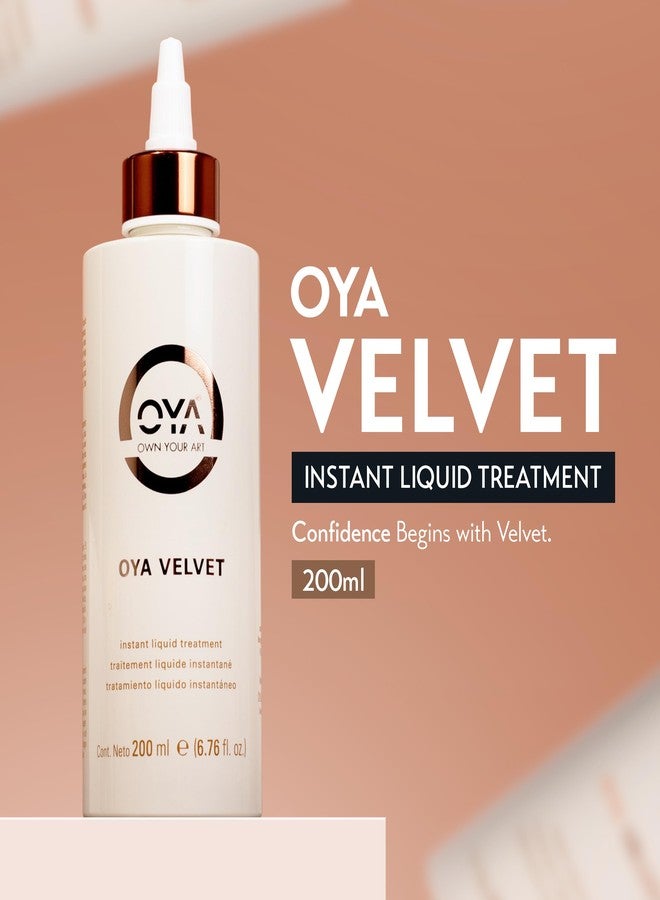 OYA - Velvet Instant Hair Conditioner for Women - Deep Hydrating Treatment for Dry, Damaged, Curly, Color Treated Hair - Moisturizing Keratin Repair for Healthy, Soft, Smooth Hair - 200ml/6.76oz - Image 2