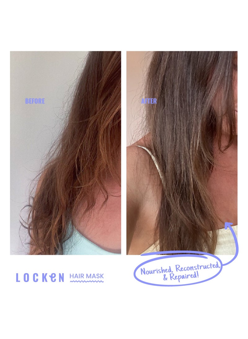 LOCKEN HAIR MASK – Deeply Conditions, Repairs & Softens Hair (250ml)  - Image 2