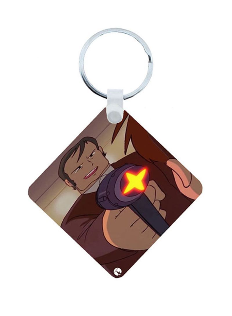 RKN the Adnan And Lina Wooden Keychain