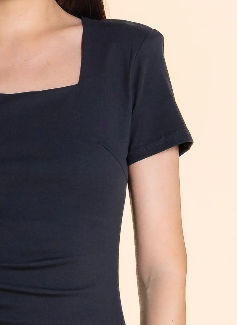 SHAPES Square Neck Dress