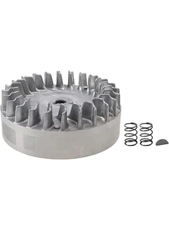 Aluminum Flywheel Kit 10000 Rpm With Valve Springs And Key For 212cc 224cc Non Hemi Engine Go Kart Bike - Image 1