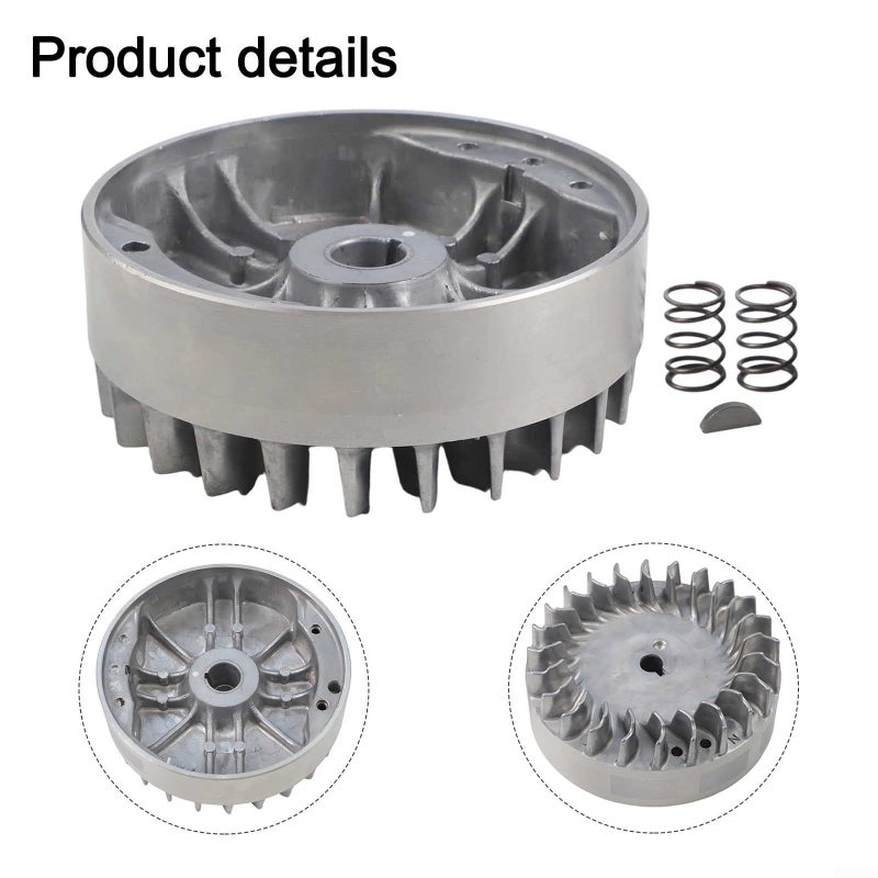 Aluminum Flywheel Kit 10000 Rpm With Valve Springs And Key For 212cc 224cc Non Hemi Engine Go Kart Bike - Image 5