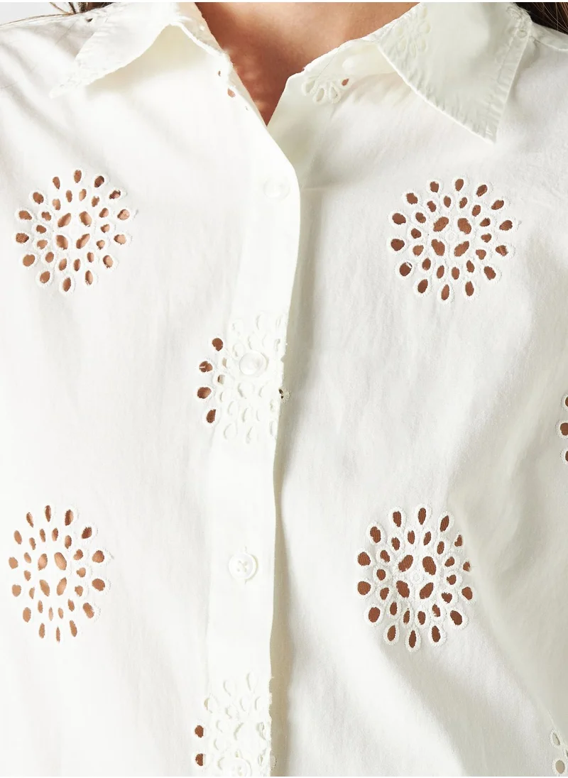 Lee Cooper Printed Button Down Shirt