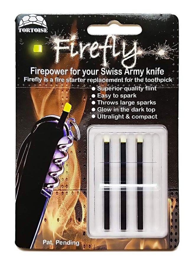Tortoise Gear Firefly Regular 3 Pack - Fire Starter Accessory for Swiss Army Victorinox Knives - Image 1