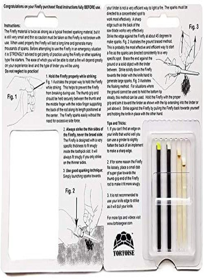 Tortoise Gear Firefly Regular 3 Pack - Fire Starter Accessory for Swiss Army Victorinox Knives - Image 4