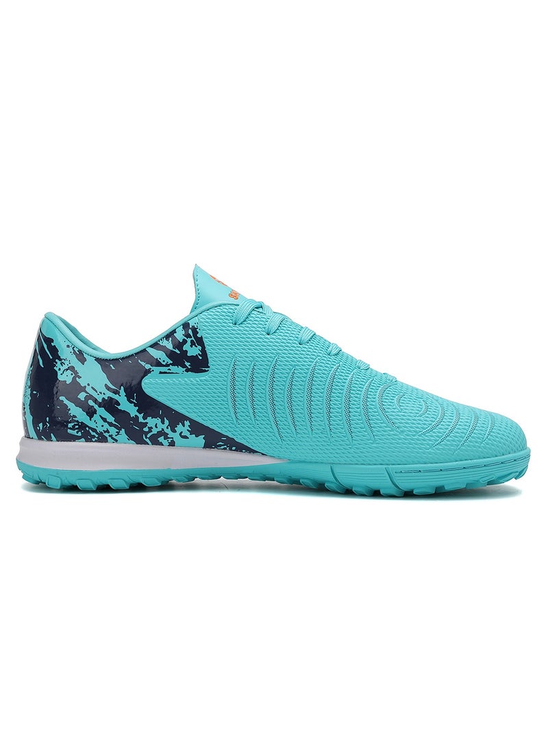SKY VIEW Men's And Women's Soccer Shoes Cleats Professional IC/IN Low-Top Athletic Turf Football Shoes Outdoor/Indoor Professional Futsal Football Training Sneakers For Unisex - Image 2