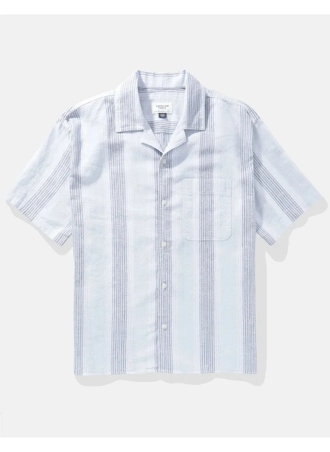 American Eagle Striped Regular Fit Shirt