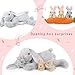 BENINY Large Bunny Stuffed Animal 24 4Pcs Stuffed Bunny Rabbit Plush Toy Gifts for Kids Cuddly Mommy Bunny Surprise with 3 Small Bunnies Inside - Image 4