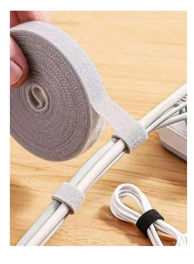 Cable Organizer Cable Management Wire Winder Tape Mouse Cord Management Ties Protector 5 M - Image 3