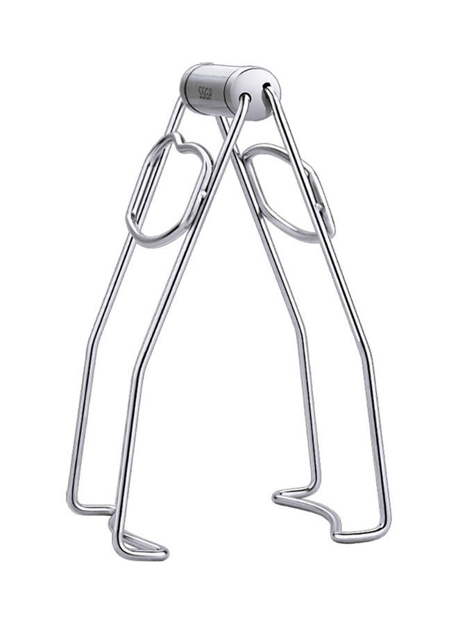 NIBEMINENT Stainless Steel Hot Plate Gripper Silver - Image 1