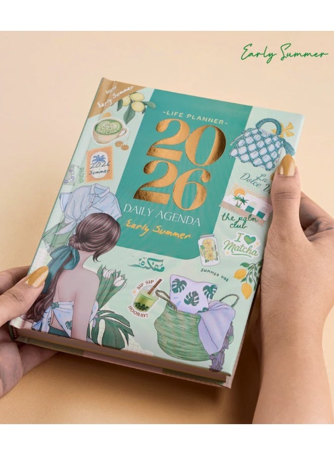 Mofakera Early Summer Daily gift Calendar Agenda 2026 - A5 - Image 1