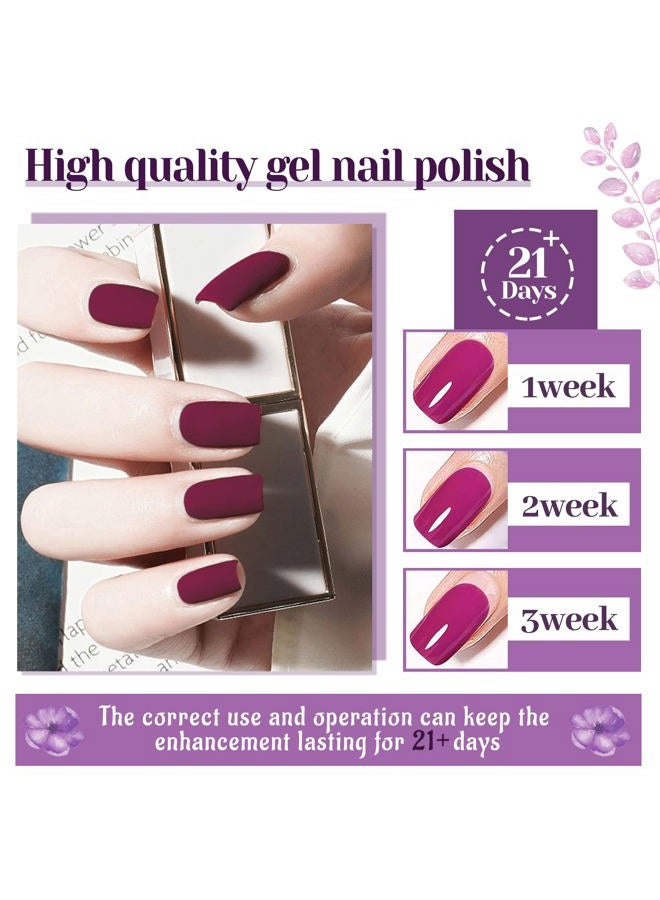 JODSONE 32+4 Pcs Gel Nail Polish Kit Soak Off Gel Polish Set Glitter Gel Nail Kit Nail Art Salon DIY at Home Manicure Kit - Image 5