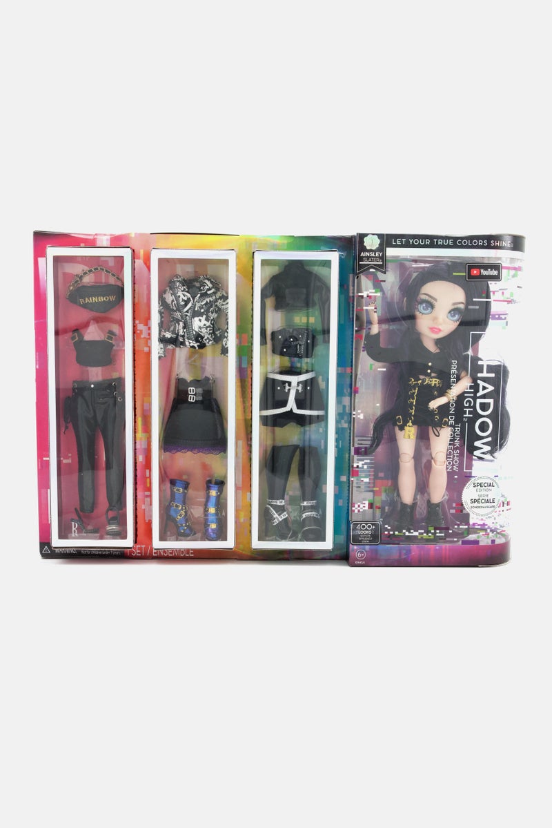 MGA Shadow High Special Edition Ainsley Fashion Doll Playset, Black - Image 1