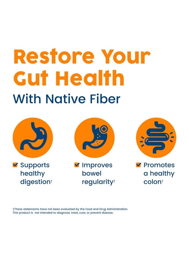 NativePath Organic Baobab Prebiotic Fiber Powder - Digestive Health Supplement - Natural Orange Flavor, 30 Servings - Image 5