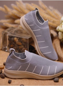 Tat Running and Walking Sneakers-gray  - Image 1