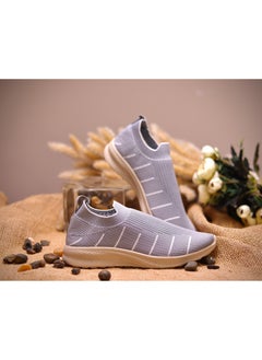 Tat Running and Walking Sneakers-gray  - Image 3