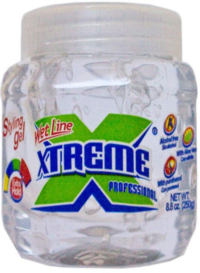 Xtreme Wet Line Styling Gel Extra Hold, 8.8 oz (Pack of 8)