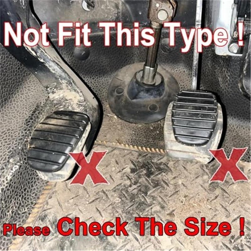 Wivplex Car Brake Clutch Pedal Pad Cover - Image 3