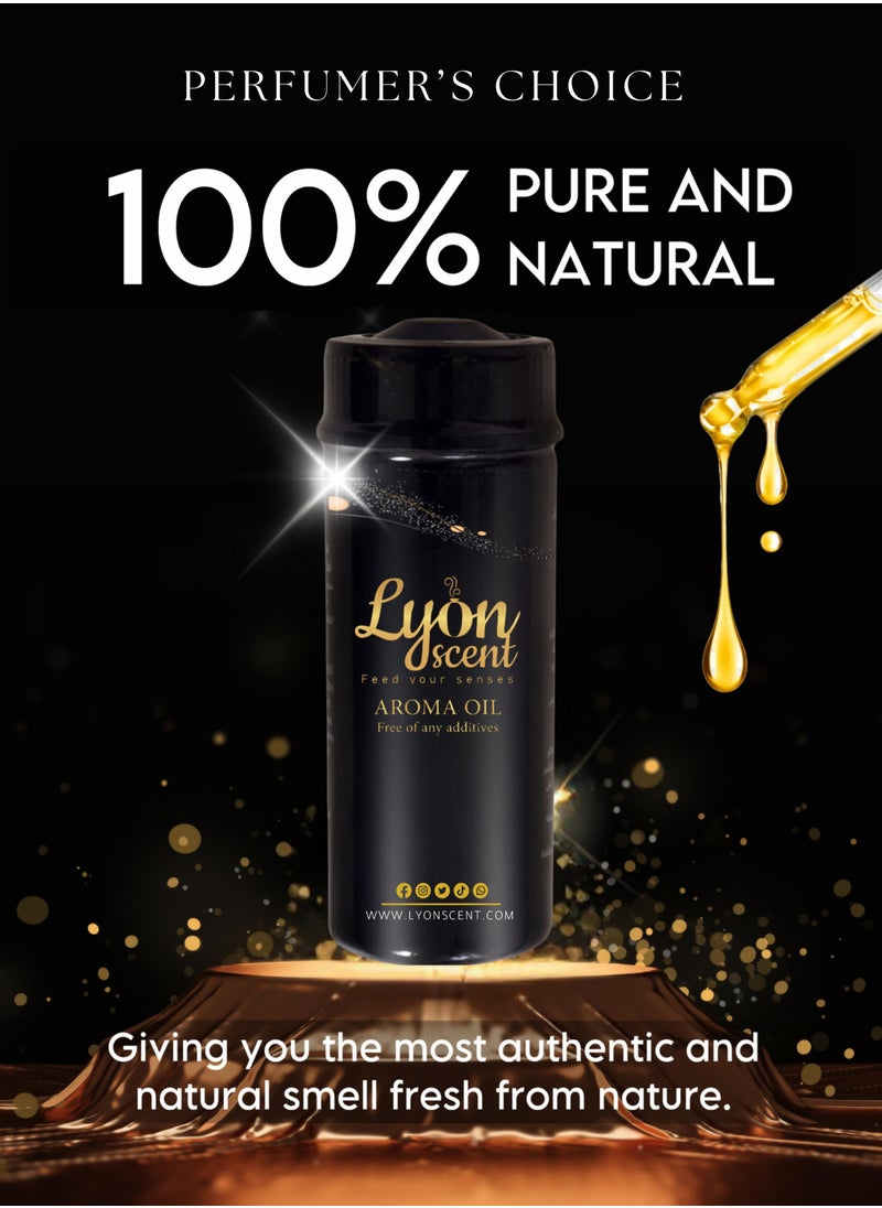 LYON SCENT - Lyon Scent Aroma Oil, 100% Pure Oil, Perfume for Air Freshener, Diffuser Aroma, Fragrance Oil, Air Freshener Oil refill, Essential Scented Oil, Luxurious Scent (ROYAL PALACE) - Image 1