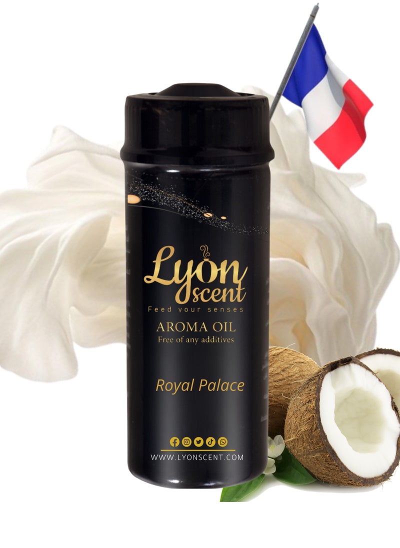 LYON SCENT - Lyon Scent Aroma Oil, 100% Pure Oil, Perfume for Air Freshener, Diffuser Aroma, Fragrance Oil, Air Freshener Oil refill, Essential Scented Oil, Luxurious Scent (ROYAL PALACE) - Image 1