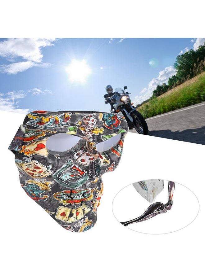 Thoraya - Outdoor Sport Skiing Face Mask Dustproof Windproof Protection Helmet Goggles for Motorcycle Cycling EquipmentSifter - Image 1