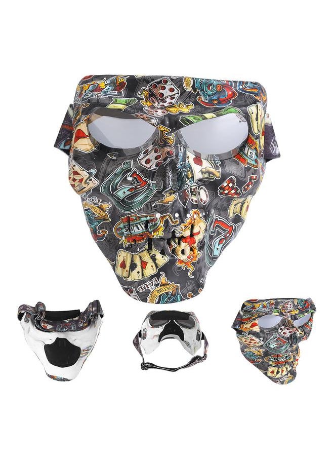 Thoraya - Outdoor Sport Skiing Face Mask Dustproof Windproof Protection Helmet Goggles for Motorcycle Cycling EquipmentSifter - Image 1