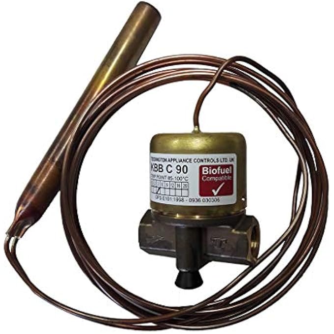 KBB 90 DEGREE REMOTE FIRE VALVE- 3 METRES - Image 1