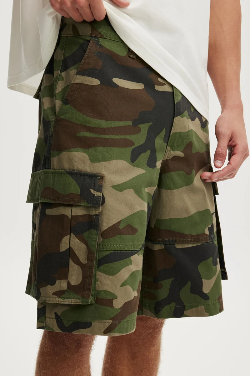 Cotton On  BAGGY CARGO SHORT for Men | Best Price UAE