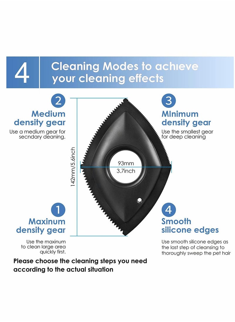 Beauenty Hair Remover, Mini Pet for Couch,Car Detailering Dog Cat, Professional Removal Tool Fur Brush for Home Fabric, Furniture - Image 2