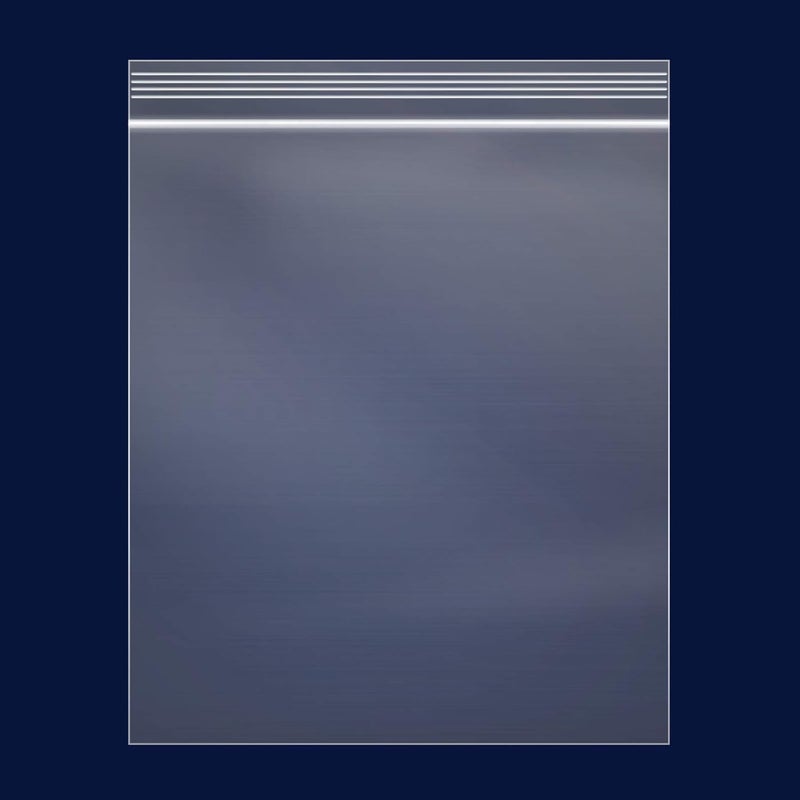 iMailer - 500 عد - أكياس سحاب شفافة 8" × 10" - أكياس بلاستيكية بولي قابلة لإعادة الإغلاق بسماكة 2 مل مع قفل سحاب لإعادة الإغلاق للطباعة الفنية، الكتيبات، الصور، هدايا الحرف اليدوية - Image 1