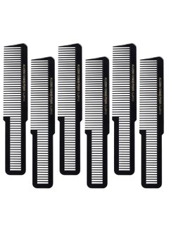 Allegro Combs Allegro Combs 9000 Clipper Cutting Combs Blending Combs Fading Combs 6 Pk Black 