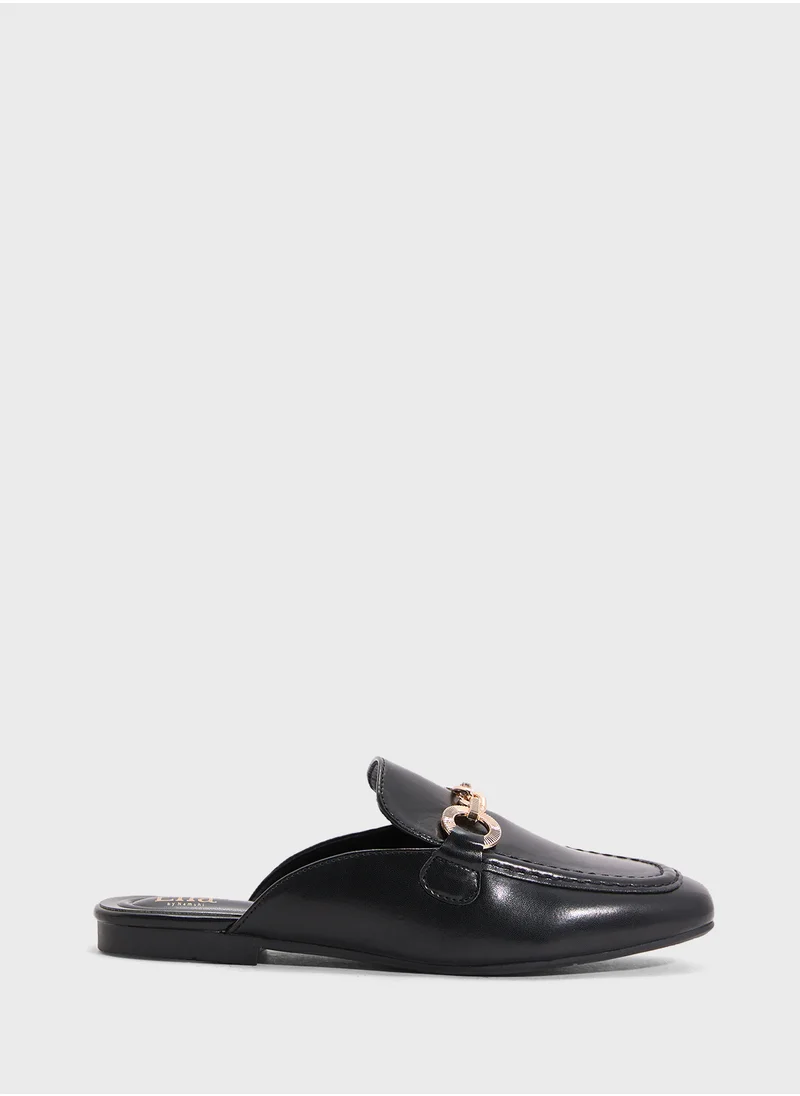 ايلا Ladies Slip On Flat Mule