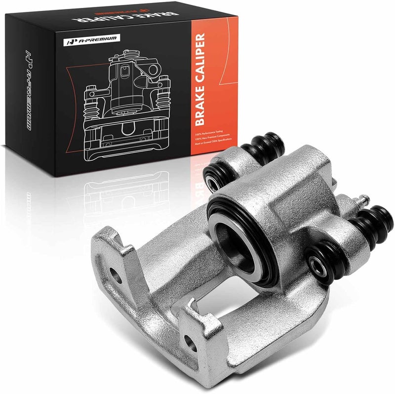 A-Premium Disc Brake Caliper Without Bracket for Ford Crown Victoria, Grand Marquis, Lincoln Town Car, Mercury - Rear Left or Right - Image 1