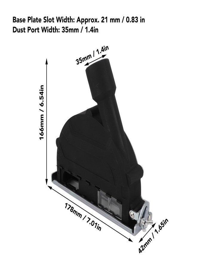 Yoidesu Dust Cover Dust GuardAngle Effective Dust Collector Attachment for 100-135mm Angle Grinders - Image 2