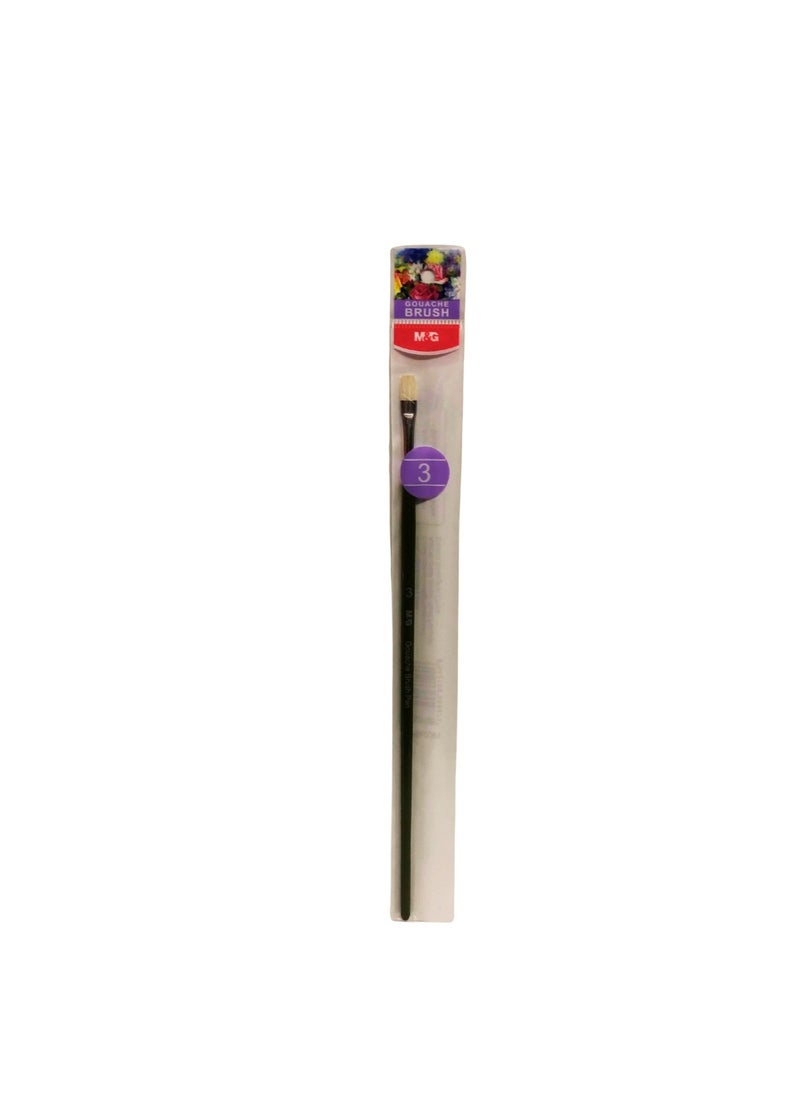 ام اند جي M&G Chenguang Eco-Friendly Material Brush for Artist Oil Painting Size 3- 1pcs - No:ABH978D3A  - Image 1