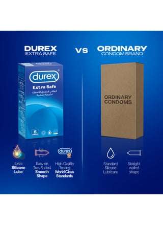 Latex Extra Safe Condoms