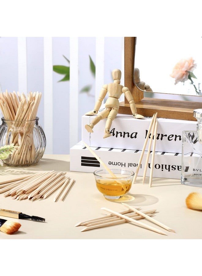 Demissle Eye Brow Wooden Wax Sticks Mini Waxing Applicator Sticks Lip Nose Eyebrow Waxing Sticks Wood Craft Small Wax Applicator Facial Hair Wax Spatula for Home Spa Hair Removal Smooth Skin Use (400 Pieces) - Image 5