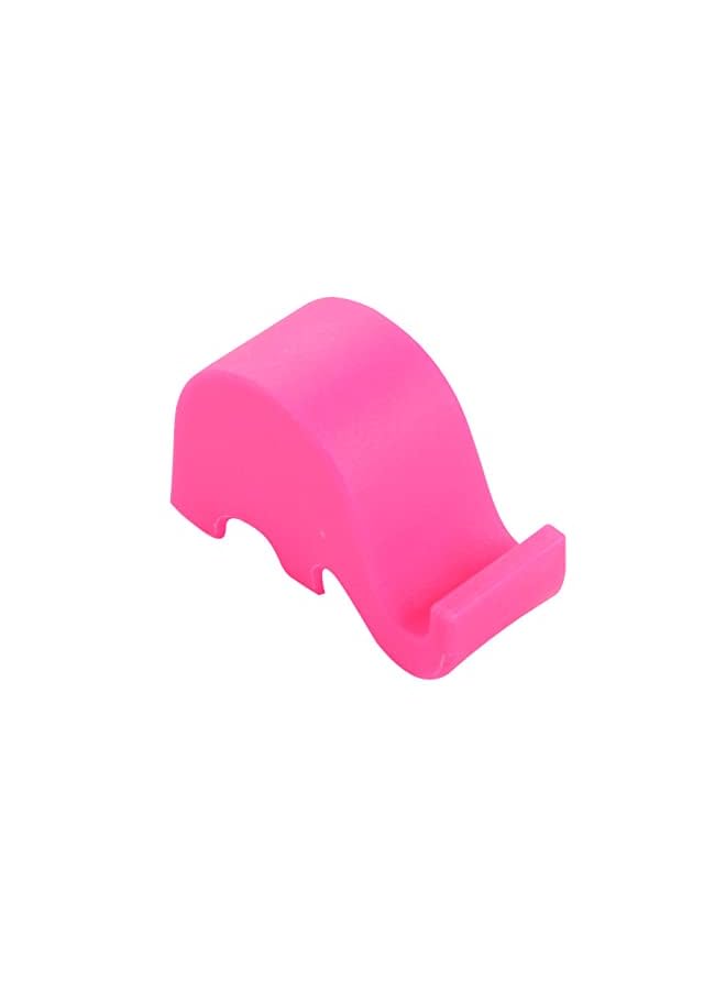 PROMASS Phone Holder, Cute Elephant Cell Phone Stand for Phone, Tablet, Knife, Fork, Chopsticks, Spoon, Pen, Card, etc. (Rose Red) - Image 2